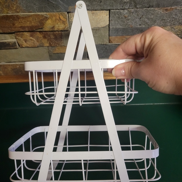 Cute Farmhouse Tiered Basket 😍 C1 - Picture 10 of 12